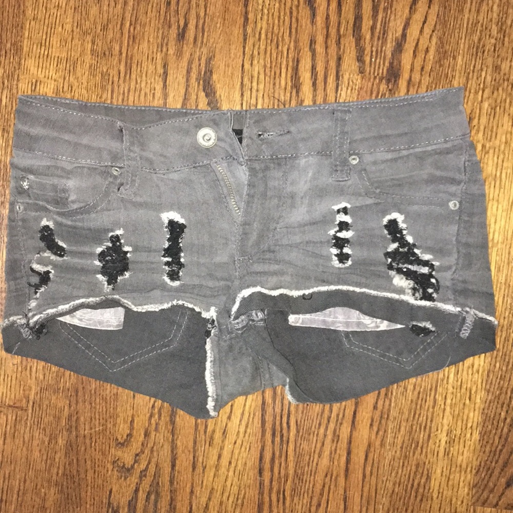 Lovesick Dark Grey Shorts